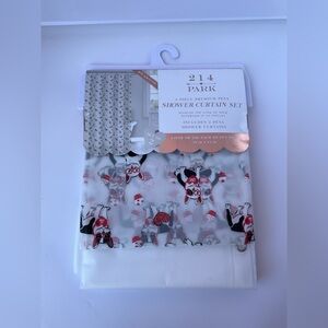 214 Park 2-Piece Premium PEVA Shower Curtain Set. 72x72